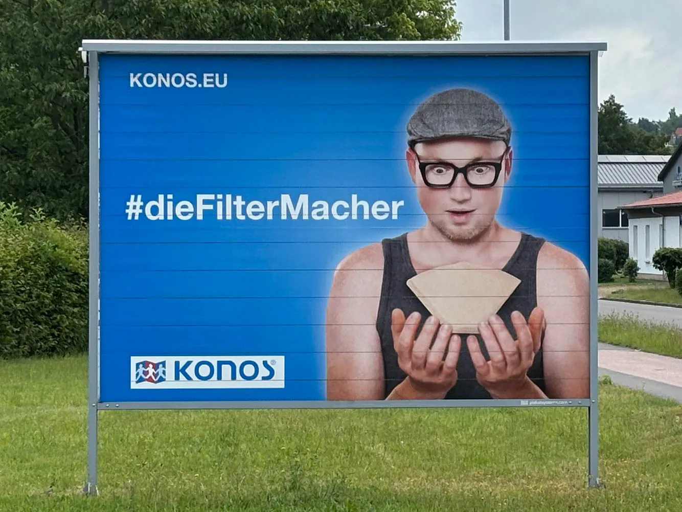 18/1 Plakat Aussenwerbung Konos - #dieFilterMacher